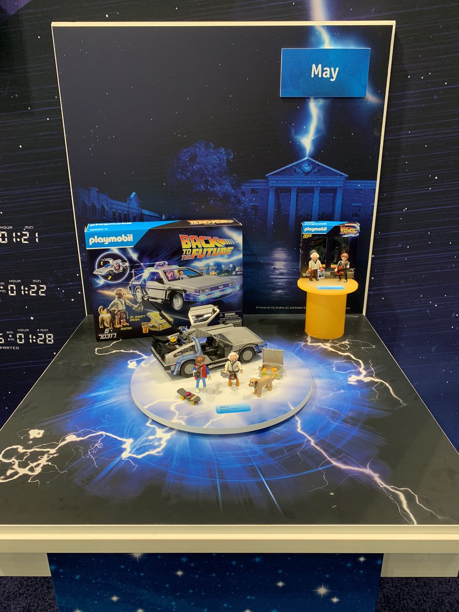IGHInsider's tweet photo. Amazing @BacktotheFuture anniversary set at @playmobil! #toyfairny #ToyFair2020 https://t.co/Bor4bCM2Pp
