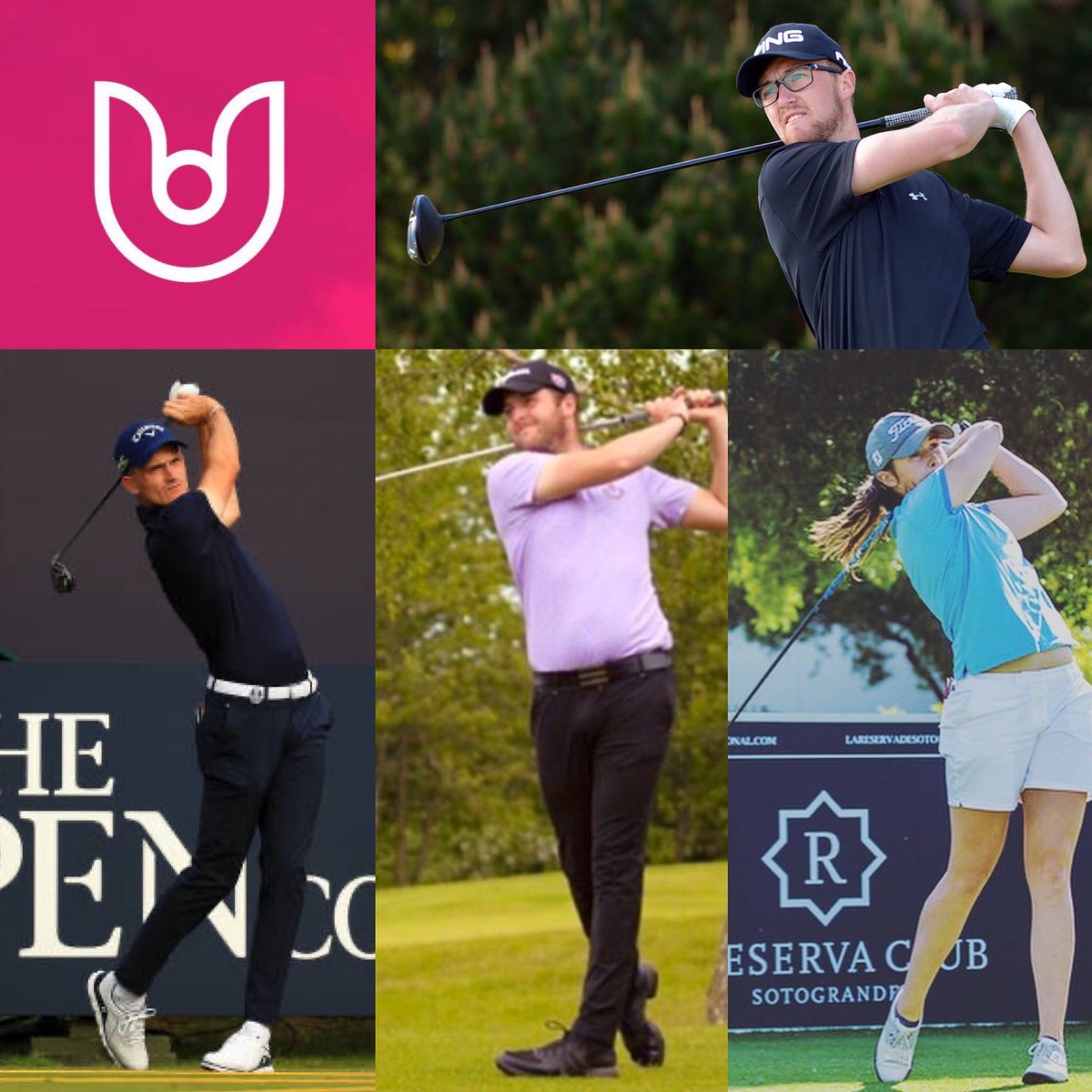 UnderpinSports's tweet photo. while @AshtonTurner96 @Jamesrooney27 @RochelleMorris &amp; @Pops4Golf are @AmendoeiraGolf for a warm weather training week before their respective seasons get fully going. https://t.co/ybR0mnNAq9