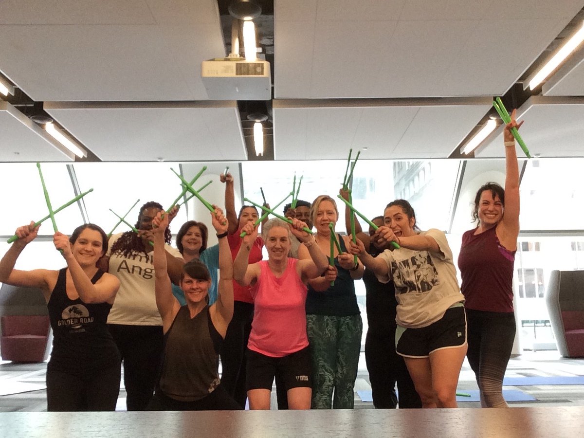 lifestart's tweet image. We had an amazing time POUND-ing our hearts out at 203 N LaSalle! Have you tried POUND before? 

#pound #workout #lifestart
