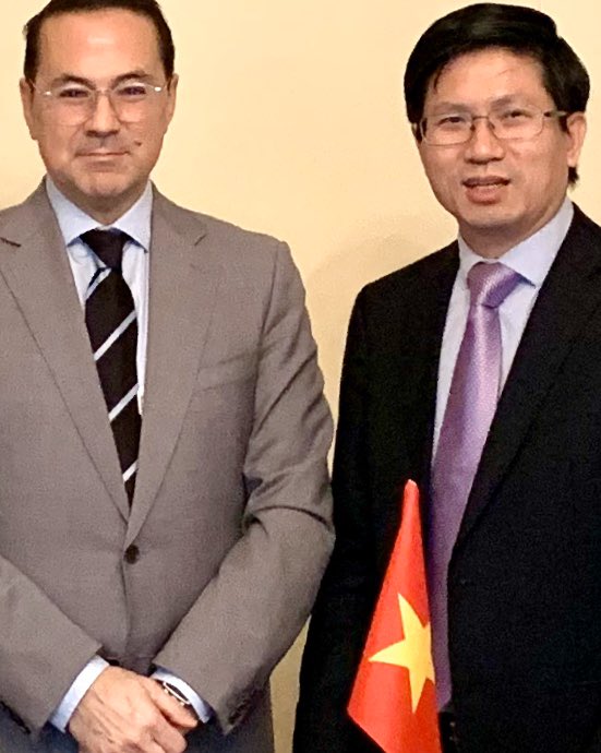 🇪🇺🇻🇳 EU-Vietnam Free Trade Agreement will be launched soon!
For Patrick Gilabert, Representative, UNIDO to EU and Tran Van Cong, Councellor, Mission of Vietnam to EU : Vietnam Quality Infrastructure need to be strengthened to rip the benefit of the FTA
🇺🇳<a href="/UNIDO/">UNIDO</a> ready to support!
