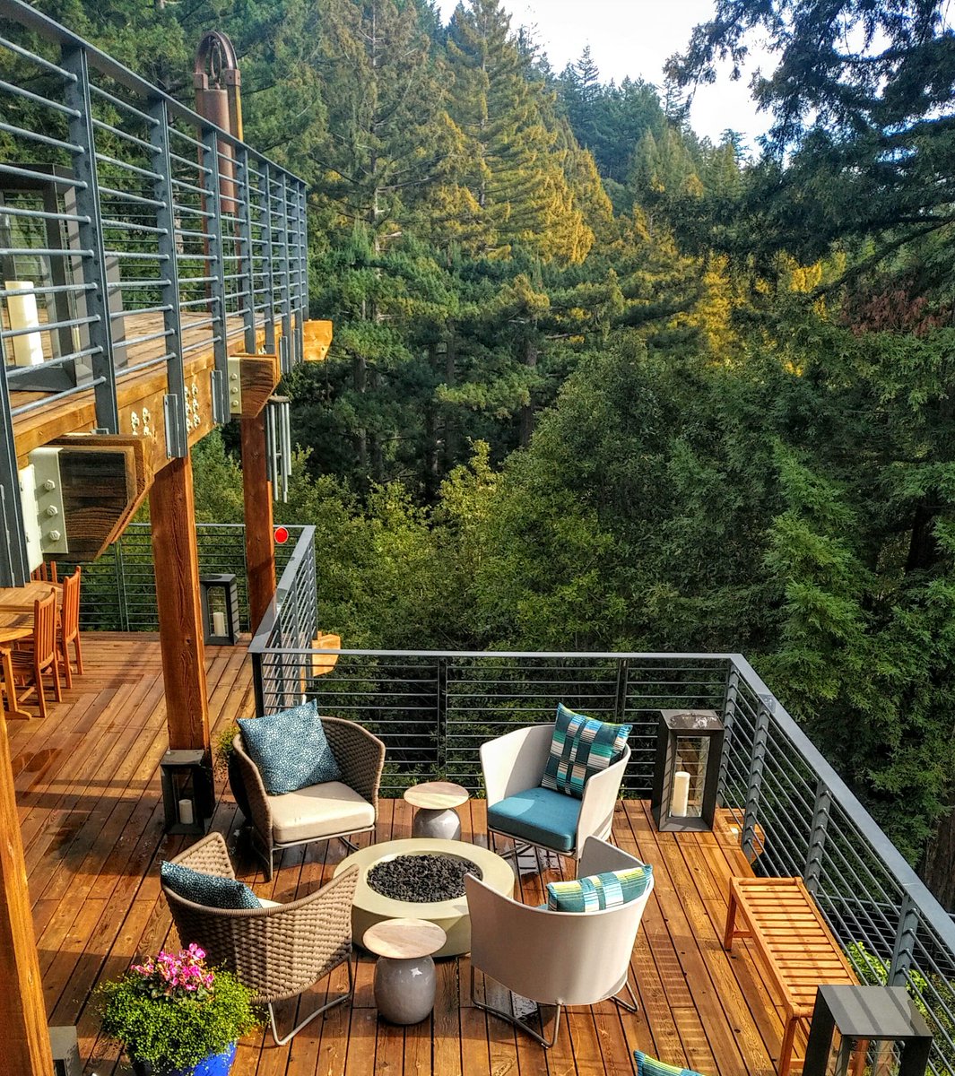 Chillin Among The Treetops #CanyonRanchWoodside 
@CanyonRanch #treehouse #redwoods #weekendgetaway #luxuryresort #healthyliving #spa #Canyonranch #NetJets @NetJets #styletravel unnamedproject.com/featured/canyo…