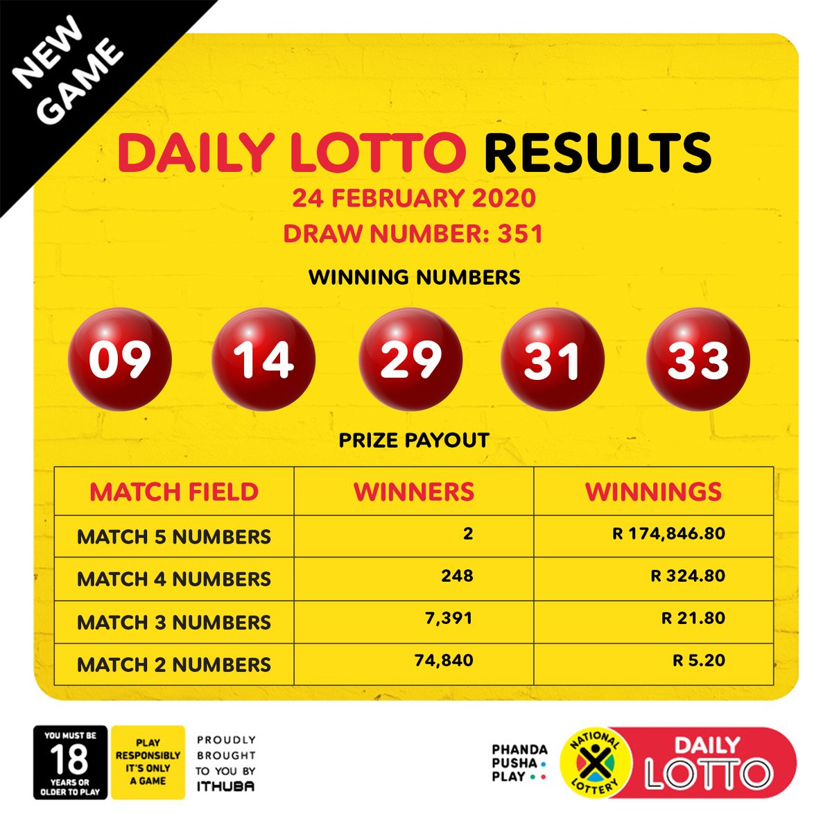lotto results feb 24