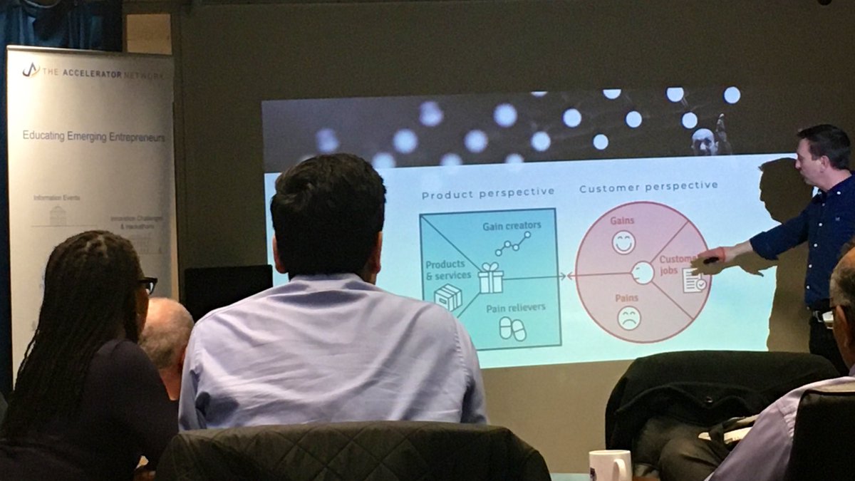 Accelerator Academy sales expert <a href="/FFWDLondon/">FFWD London</a> alumni @philguesty share valuable tips: Start With Why <a href="/simonsinek/">Simon Sinek</a>, pod operating model lean agile #startup sales team specialised with success measured as a unit, customer perspective focus Value Proposition Canvas <a href="/AlexOsterwalder/">Alex Osterwalder🇨🇭</a>