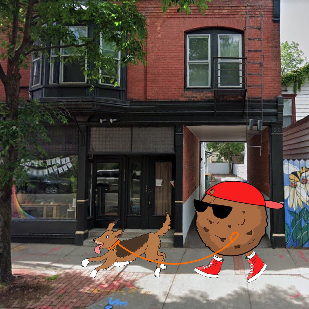 ArcherCom's tweet photo. Experience nature and fresh cookies—and look good while doing it! (Inspired by this morning's team walk around Park and Alexander!) #roc #niceday #teamwalk #walkingmeeting https://t.co/ti73ufF2bM
