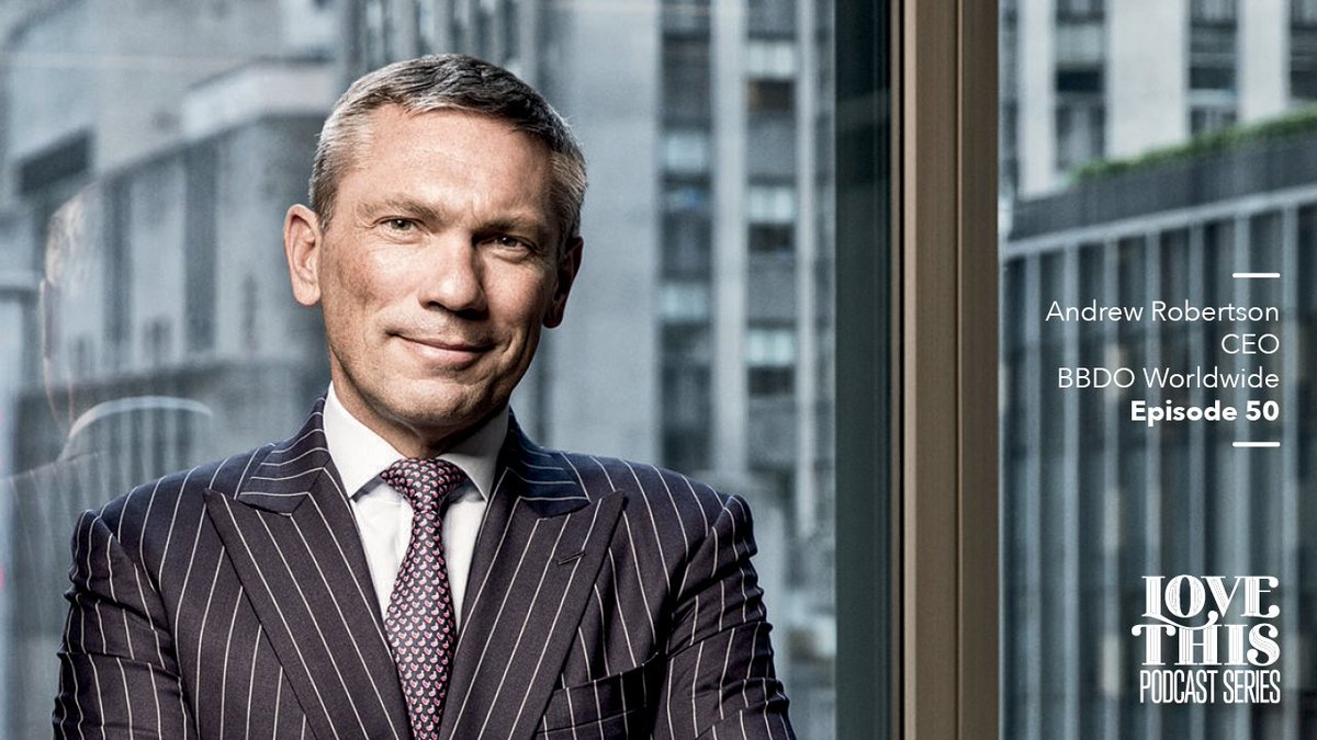 To celebrate <a href="/ColensoBBDO/">Colenso BBDO</a>’s 50th anniversary, Worldwide President &amp; CEO Andrew Robertson joined the Love This Podcast to chat about his experience leading the network and advice for those looking to join the industry. Listen to the full episode here: tinyurl.com/rlqsk4g