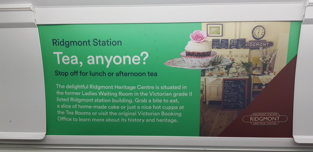 On an 'Underground' #train in the Bedfordshire countryside
Impressed by the upcycled <a href="/Vivarail/">Vivarail</a> train that used to be on the District Line
Smart interior &amp; quiet ride
Will return in summer for a cream tea at Ridgmont #station 🍰 😀
<a href="/marstonvalecrp/">Marston Vale Line</a> <a href="/PhotosOfRailway/">CommunityRailTweets</a> <a href="/CommunityRail/">Community Rail Network</a>