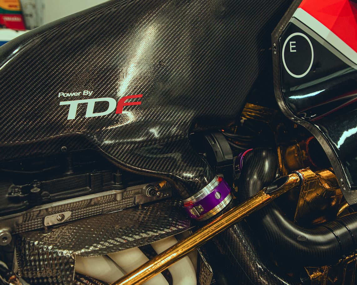 powerbytdf's tweet photo. From carbon discs and pads to #titanium flexures and a carbon fibre and #magnesium gearbox, TDF-1 blends science with the finest engineering to offer owners uncompromising performance. #powerbytdf #tdf1 #F1 #Formula1 #engineering #carbonfibre https://t.co/PGuQFEfrBy
