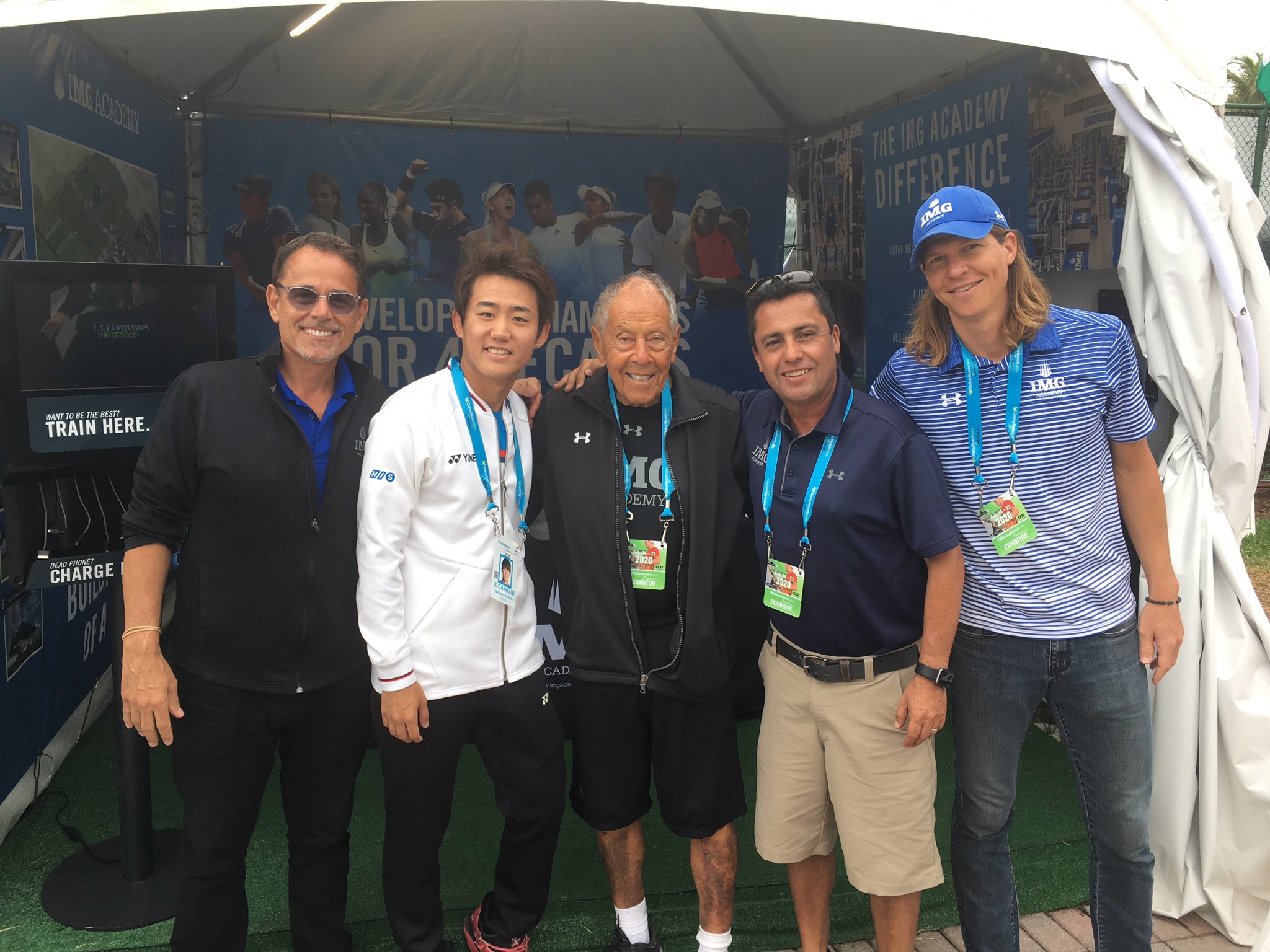 Nick Bollettieri on Twitter "Great time with IMGAcademy at the