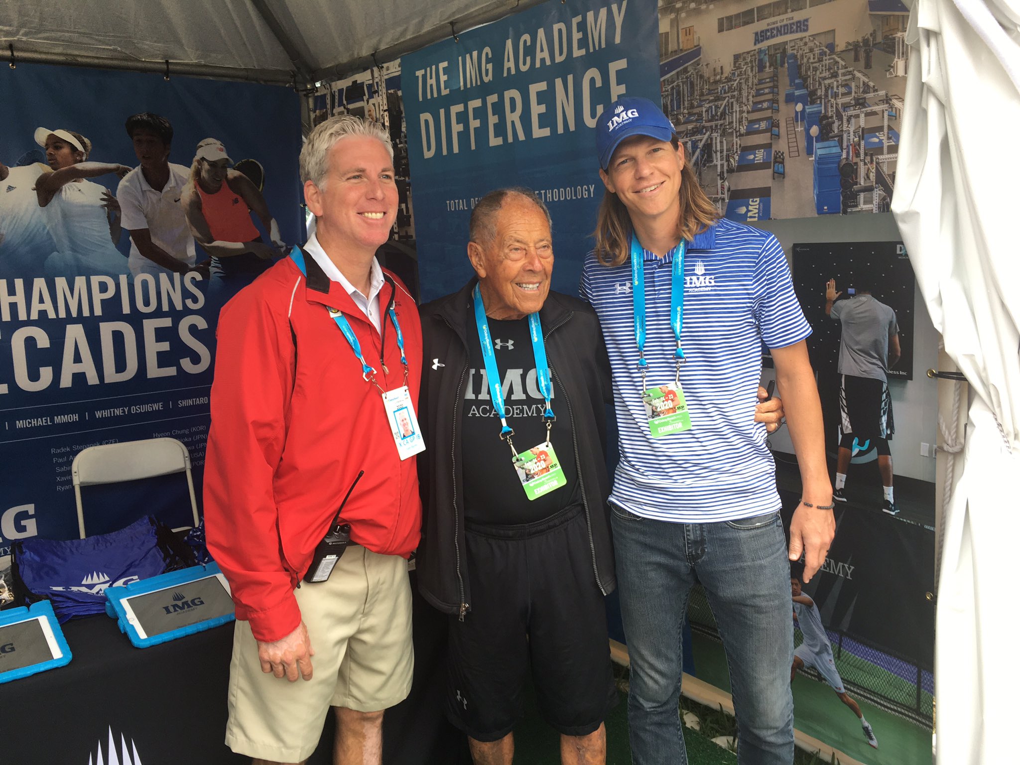 Nick Bollettieri on Twitter "Great time with IMGAcademy at the