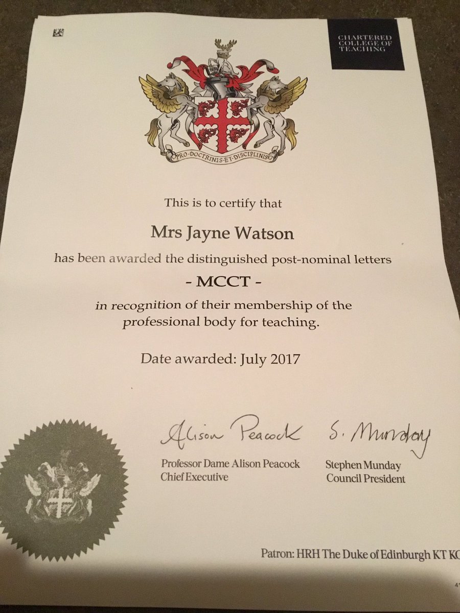 jenevarc's tweet photo. Thanks @CharteredColl, great to receive my certificate today.  Proud to be a founding member. https://t.co/58ca1aidpF