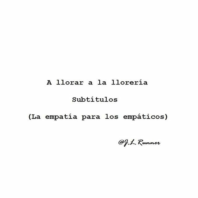 J_L_Runner's tweet photo. Una expresión que cada día escucho más y entiendo menos...
.
.
Recuerda que un like y un comentario son pequeños gestos con los que marcas una gran diferencia. Gracias por tu apoyo😊😉
.
.
.
#frases #frasesinstagram #instafrases #empatía https://t.co/IrfasjmF3q https://t.co/i4Cfht9okD