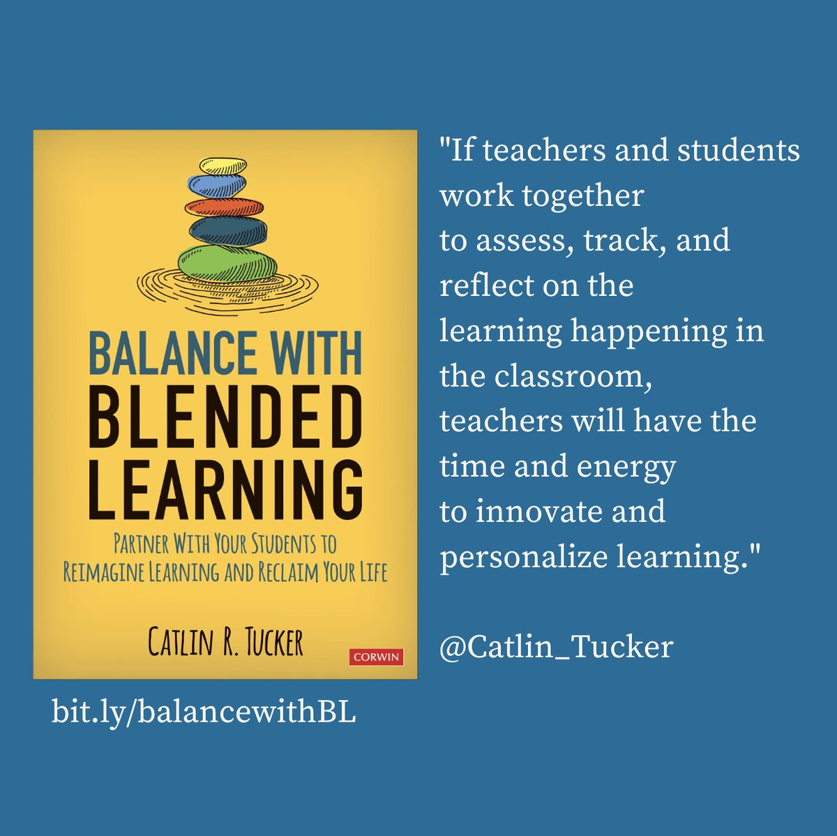 Do you ask your #students to assess, track &amp; reflect on their #learning? If #teachers are doing most of this work, it's time to partner w/students &amp; rethink traditional workflows. us.corwin.com/en-us/nam/bala… #BalanceBL #Edchat #BlendedLearning