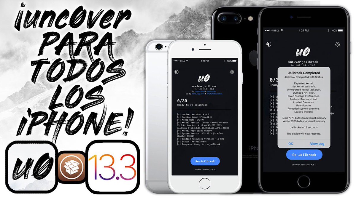 ProfeJuAntonio's tweet photo. ✨PRONTA ACTUALIZACIÓN DEL #Jailbreak DE #unc0ver SOPORTARÁ TODOS LOS DISPOSITIVOS🏔
🎥 https://t.co/wkTPfW7GvU
1️⃣ Filtración de #iOS 14 queda ridiculizada frente al Jailbreak🤦🏻♂️
2️⃣ Jailbreak de @Checkra1n corriendo en pendrive de 20MB y método visual #LiveRa1n de @sharklatan🌧 https://t.co/aiyklNooEm