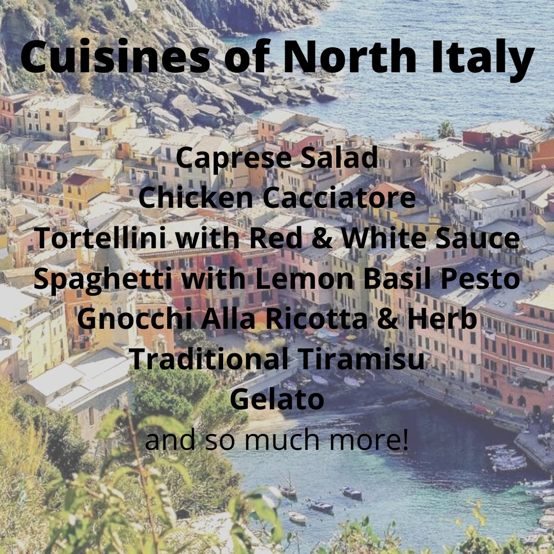 Pt. 1 of our Italian Weeks!! Join us as we take a trip to Northern Italy to enjoy some tasty cuisines 🇮🇹 #EatAtTaylors #TaylorsRestaurant #OkstateHTM #SpearsBusinessOSU #NorthernItaly