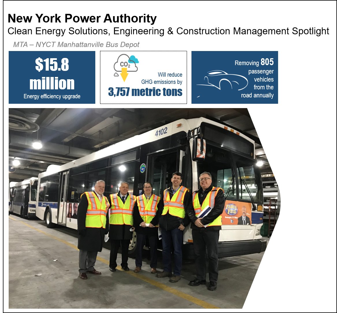 Great day at the #NYCT Manhattanville Bus Depot touring the #energyefficiency upgrades including heat recovery units, boilers, demand control ventilation and a new building management system. Great job by our #projectmanagement team Alvaro Sarmiento and Marko Bradica!