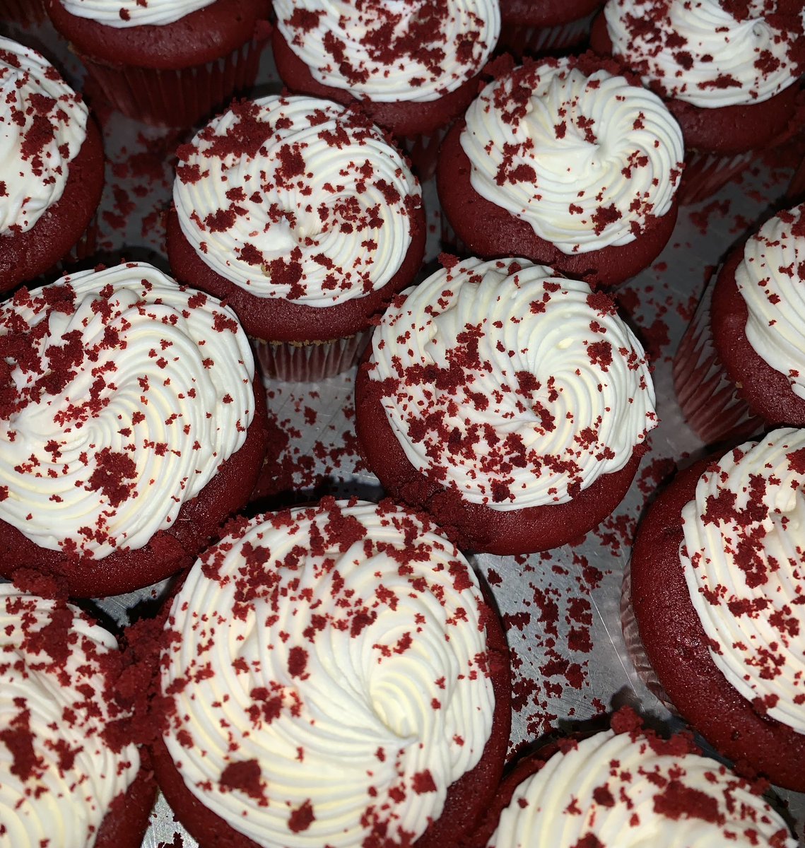 palparkbakery's tweet photo. ����ATTENTION: Red Velvet cupcakes are back this week here at Pal Park Bakery 🚨 come by and treat your tastebuds with this limited time sweet 😋 #redvelvet #redvelvetcupcakes #bakery https://t.co/srrd5JSdQp
