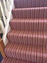 Stairs and landing fitted in Evesham.