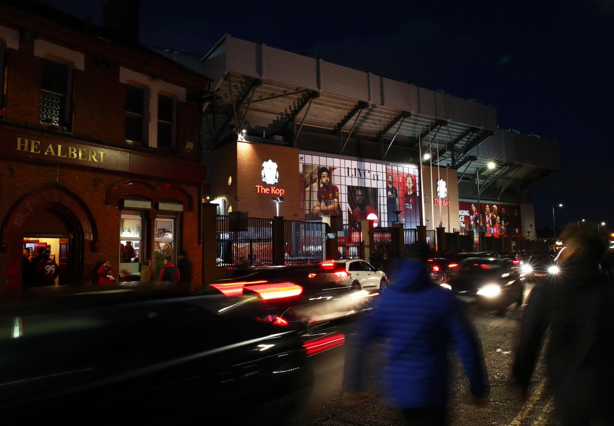 premierleague's tweet photo. All eyes on Anfield!

#LIVWHU starts now: https://t.co/Xtp8pf1LLr https://t.co/bCND1j76zz