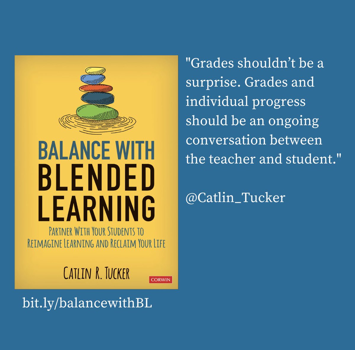Catlin_Tucker's tweet photo. Students deserve a degree of agency in every aspect of their educational experience, including grades. Grades should not happen to students.
https://t.co/Rg3ozcE3cT
#agency #balance #BalanceBL #grading #assessment https://t.co/6sHuYzRh9j