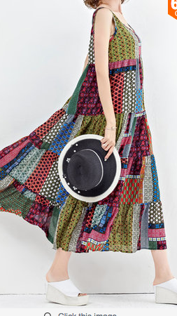 fullfigureb's tweet photo. F.F. Boutique Item Of The Day: Bohemian Sleeveless Patchwork O-Neck Maxi Tank Dress
https://t.co/K6yH7ZdlZM https://t.co/JH3QHjx89o