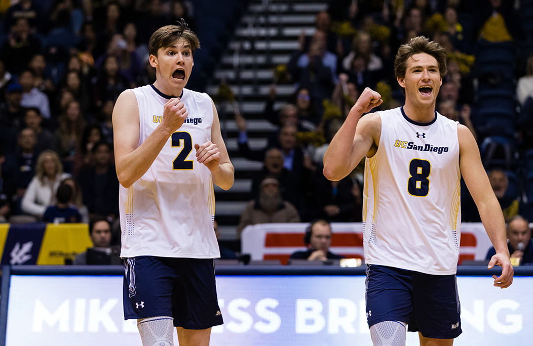 NCAA Women's Volleyball (@ncaavolleyball) on Twitter photo 📊 Vote for the #NCAAMVB photo of the week!
Option 1 – <a href="/GCU_MVolleyball/">GCU Men's Volleyball</a>
Option 2 – <a href="/UCSDmvb/">UC San Diego Men's Volleyball</a> 📊 Vote for the #NCAAMVB photo of the week!
Option 1 – <a href="/GCU_MVolleyball/">GCU Men's Volleyball</a>
Option 2 – <a href="/UCSDmvb/">UC San Diego Men's Volleyball</a>