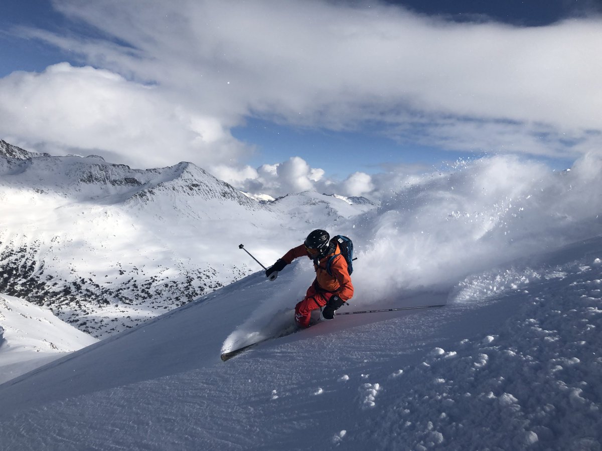 More snow = more fun! #MyTyax #Heliskiing