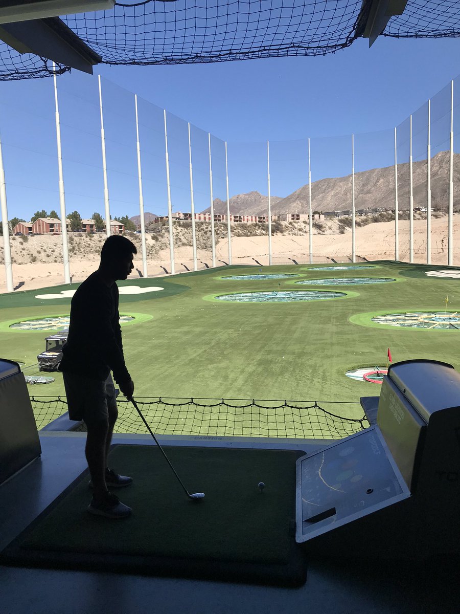 PopsDuffield's tweet photo. Making memories at TopGolf https://t.co/mQfoJ6Opfe