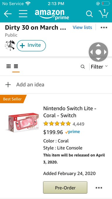 In case anyone didn&rsquo;t know my birthday is MARCH 28th!!  If you want to make my birthday dreams happen