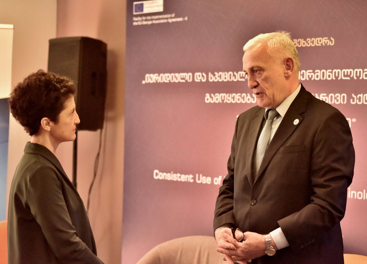 AaFacility's tweet photo. π¬πͺ πͺπΊ π¬πͺ #AAFacilityII#EU4Georgia#EUinGeorgia
On 24 February 2020, #AAFacility, in cooperation with the Ministry of Justice of Georgia, Legislative Herald of Georgia β MATSNE, conducted the workshop on Consistent Use of Legal and Specialised Terminology in Law Drafting. https://t.co/exhNujaHVj
