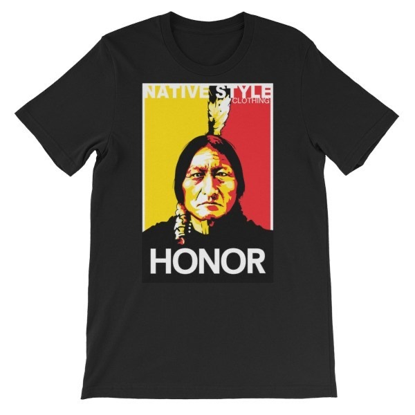 nativestyle's tweet photo. The Sitting Bull “Honor” Tee
⁠
Available now at:
https://t.co/wEYrbyErgQ
⁠
#nativestyle #nativestyleclothing #native #style #nativeowned #fashion #streetwear #indigenous #buynative⁠ https://t.co/4LyHM3Ocb2