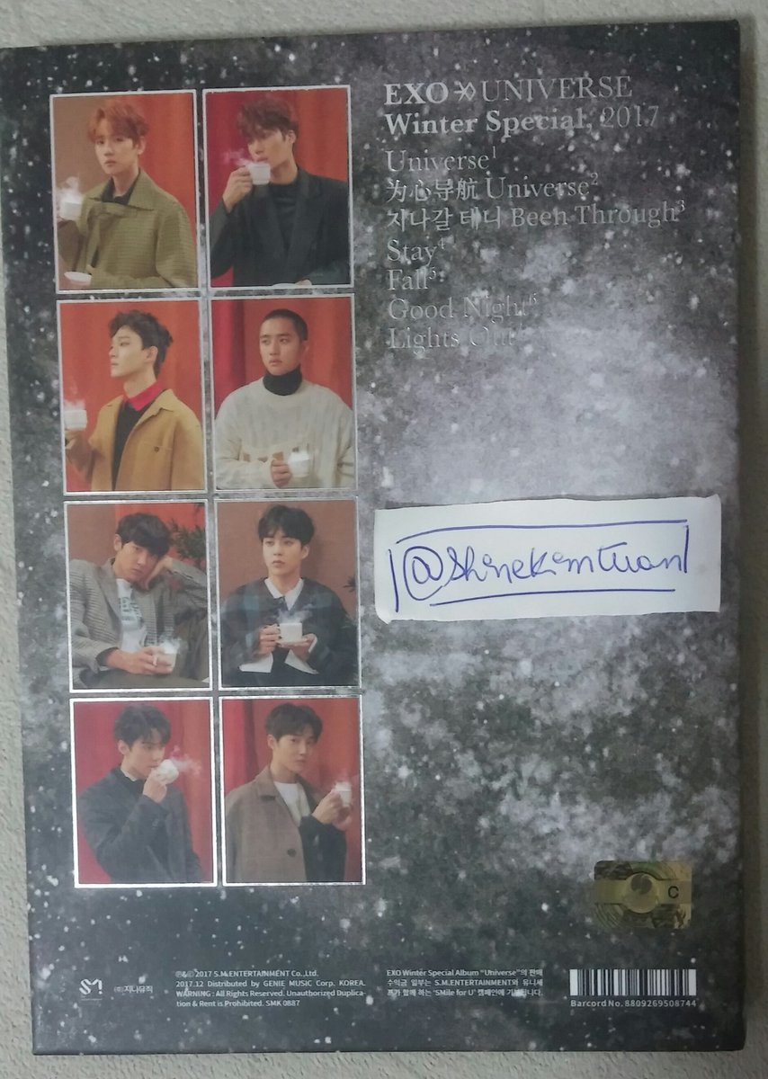 tradingcardkpop's tweet photo. 💌 VENDA 💌

Grupo: EXO 

✔️ EXO - Universe
- CD nunca rodado
- Perfeito estado
- Sem photocard 

R$ 65,00 - frete incluso

✔️ Contato: @shinekimtuan

#tradingcardkpopBR https://t.co/9bV5ypEZ8Z
