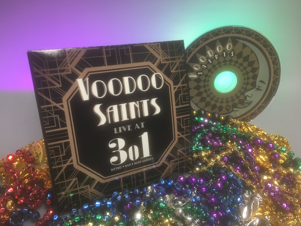 VoodooSaints's tweet photo. Join us tomorrow (7pm-9pm) @301_bistro for Fat Tuesday &amp; our CD Release Party! Hope to see ya there. https://t.co/oCiuYljUkg