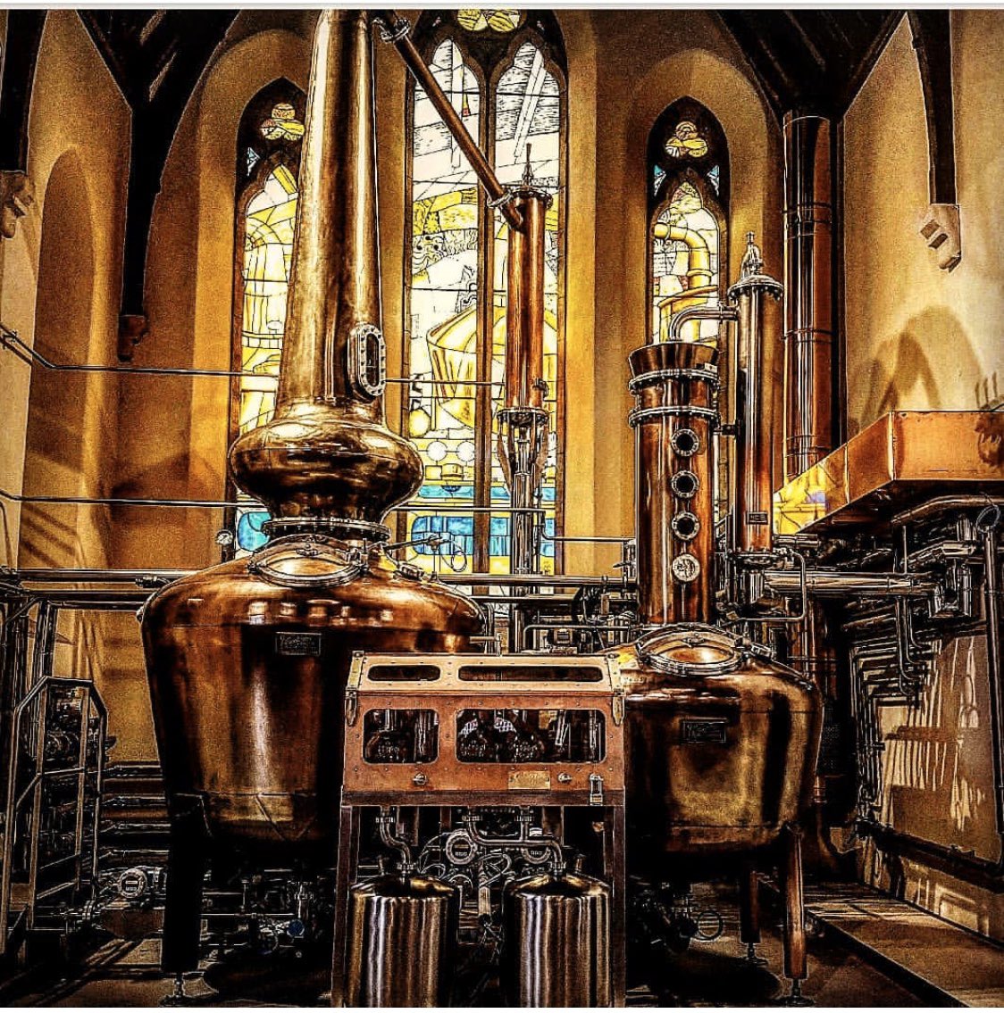 what could be more beautiful than a Vendome still in a church? Check out the Pearse-Lyons Distillery in Dublin Ireland. #pearselyonsdistillery #vendome #irishwhiskey #whiskysnobsoflowermoco
