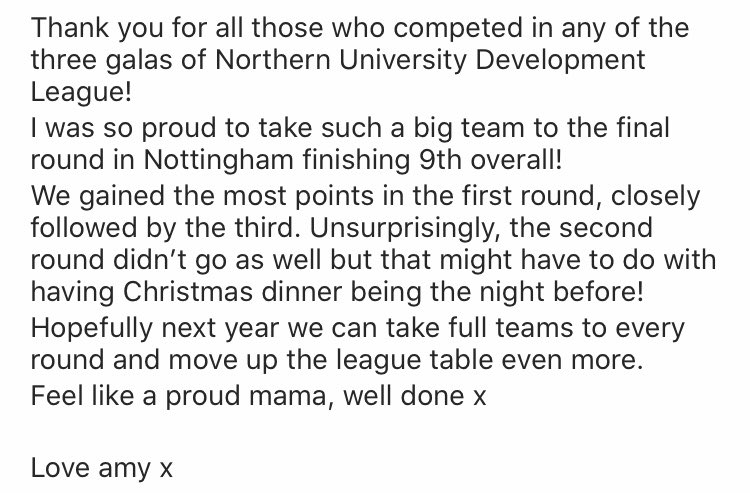 LUUSWP's tweet image. *COMPETITION SQUAD NUDL ROUND UP*