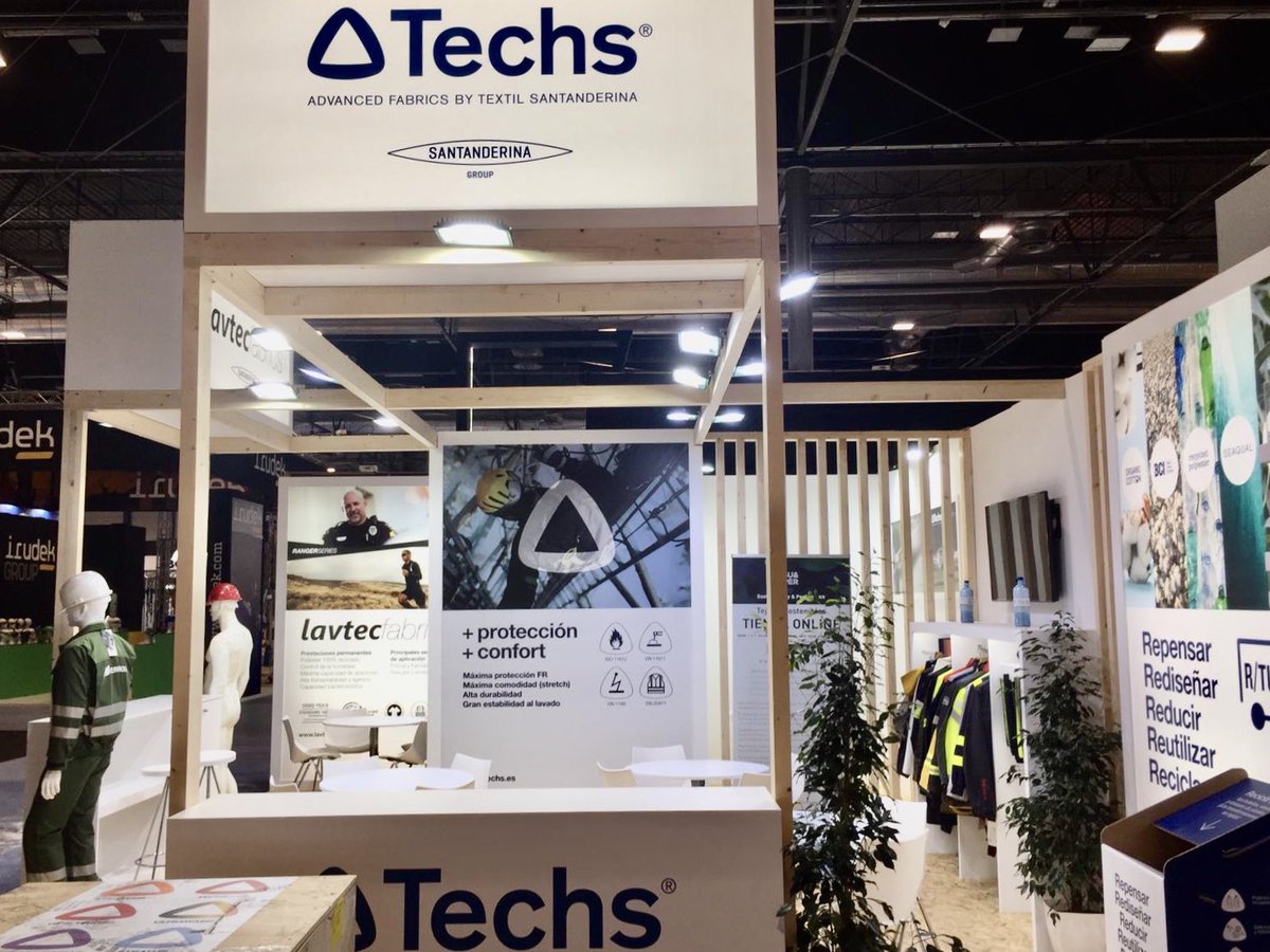 tsantanderina's tweet photo. ¡Todo listo! Mañana nos vemos en nuestro stand.
#SICUR2020 #santanderinagroup #ts #TechnicalFabricsRevolution #Rturn #PassionforFabrics #Safety #Protectivewear https://t.co/jlxswI9YeN