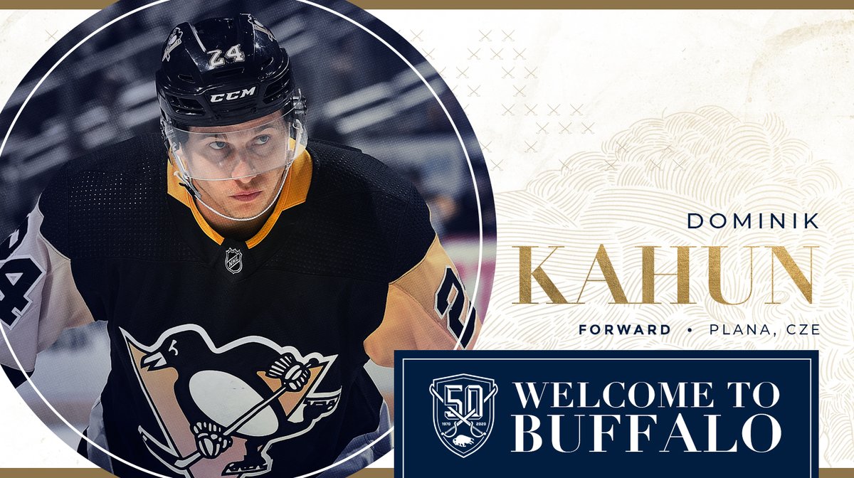 BuffaloSabres's tweet image. Welcome to Buffalo, Dominik! 

#Sabres50