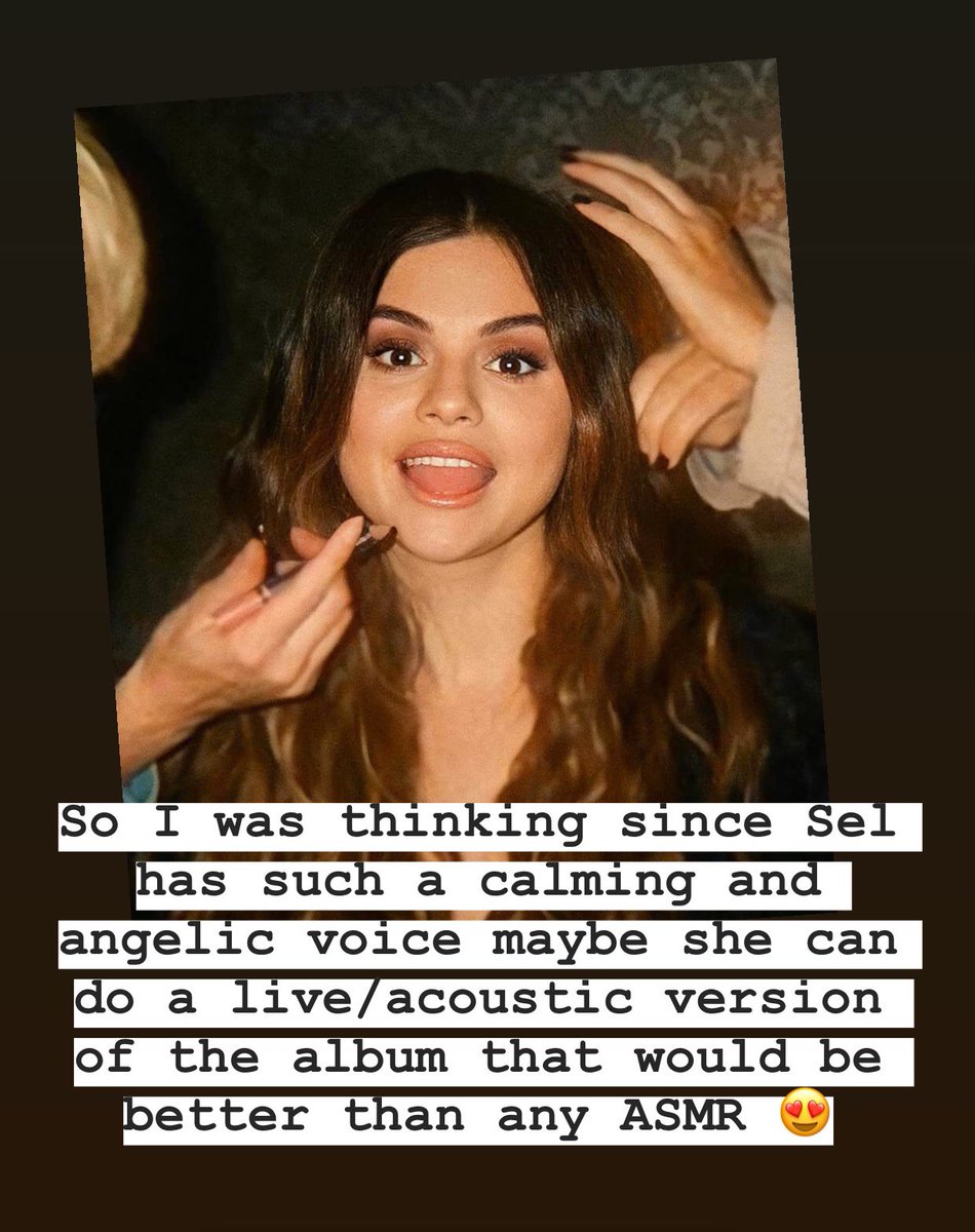 PookieBrina's tweet photo. Lets make this happen😍
-
@selenagomez @SelenaFanClub #SelenaGomez #BestLyircs #LoseYouLoveMe #iHeartsAwards #selenator #rare #RAREoutNow #rarebeauty #feelmeselfies #FeelMe #rare https://t.co/t6ePiE2JLI