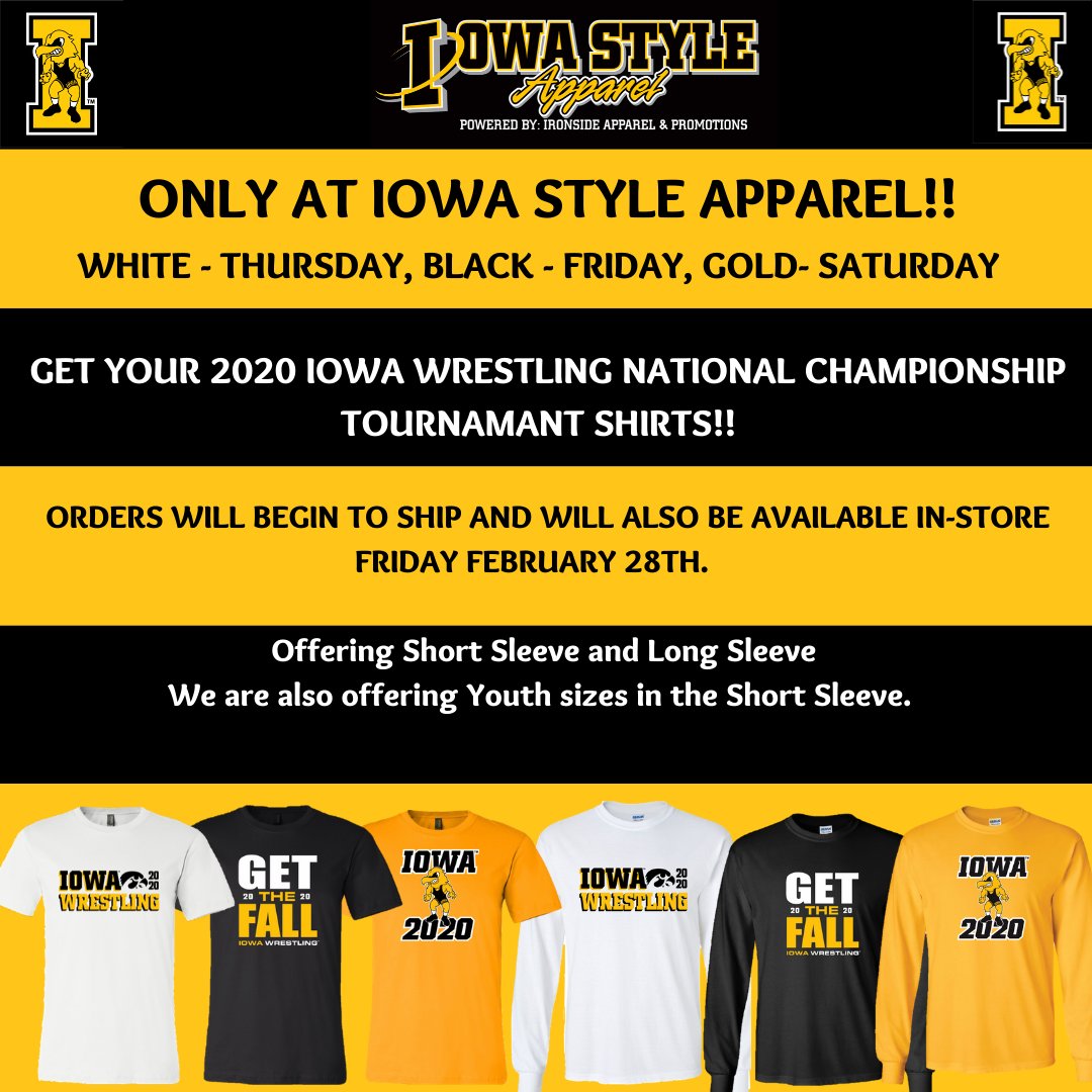 Available online NOW! Orders will begin to ship and will also be available in-store FRIDAY February 28th. Any questions, please contact the store 319-396-4242.