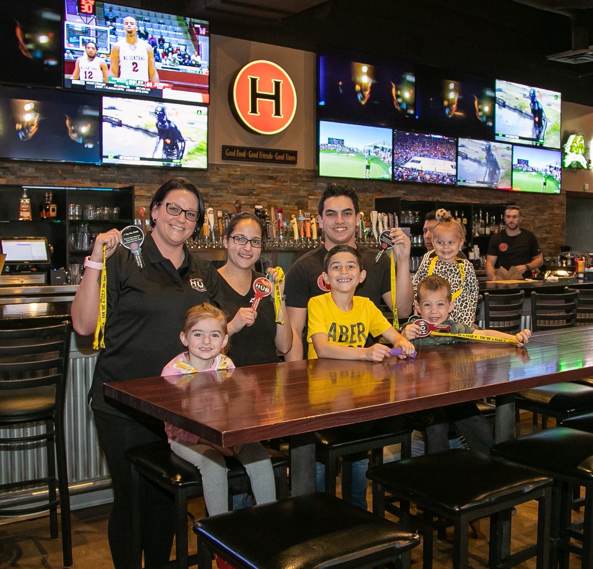 The hub grill and bar deals
