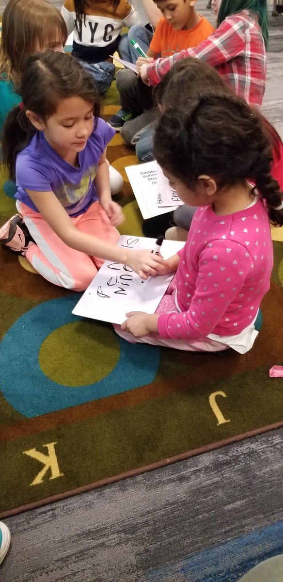 MissLehman87's tweet photo. After @gregtangmath this wknd I realized we needed to take a step back on word problems. So we did word problem bootcamp, focusing on the statement: answering the question being asked. These Ss organically took on a coaching role for theor peers. #isdstrong #cpknights #cpfirst https://t.co/q1gJFSNEzW