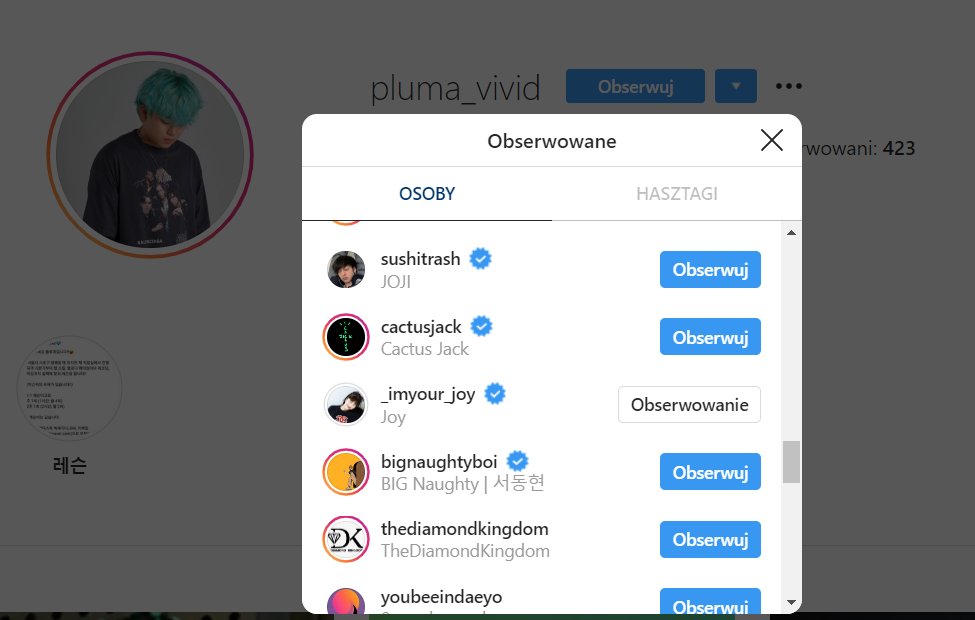 108. Pluma and YK (rappers/contestants of High School Rapper 3) followed Joy on ig