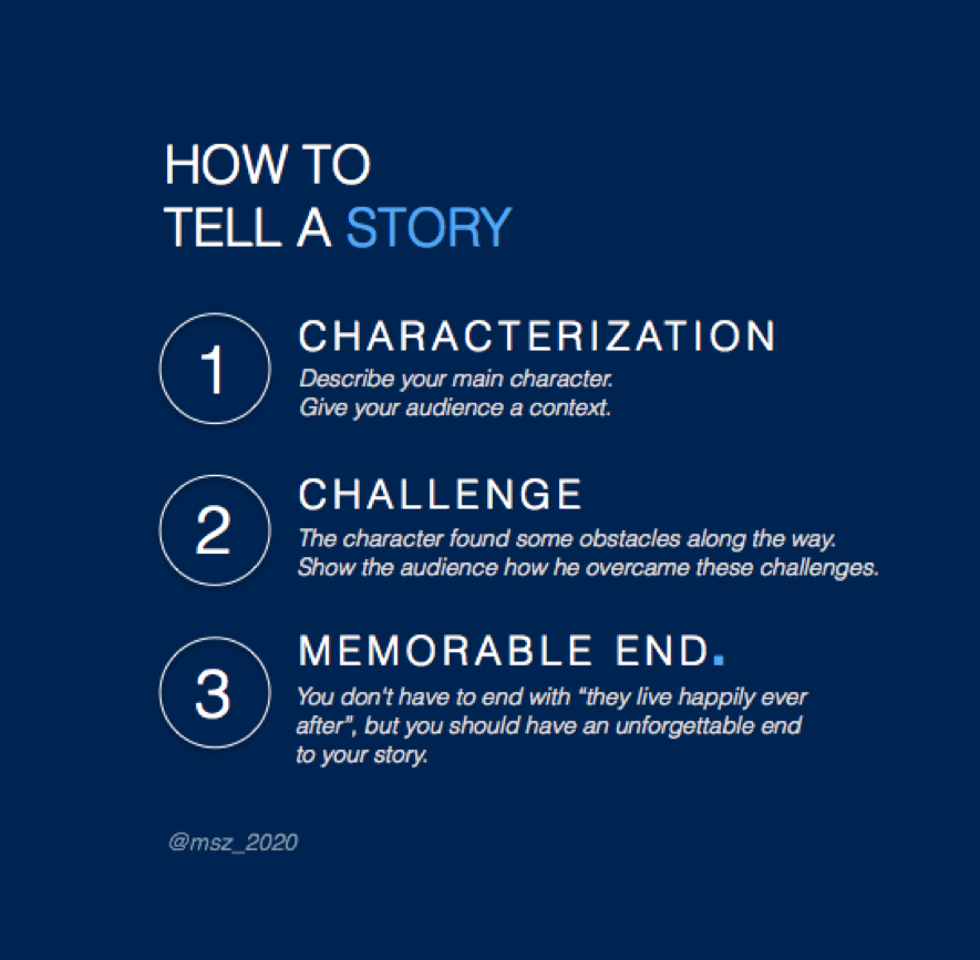 inesouza_'s tweet photo. 3 ingredients to tell a Story #storytelling #ipammktdigital https://t.co/F2fm4HWmzK