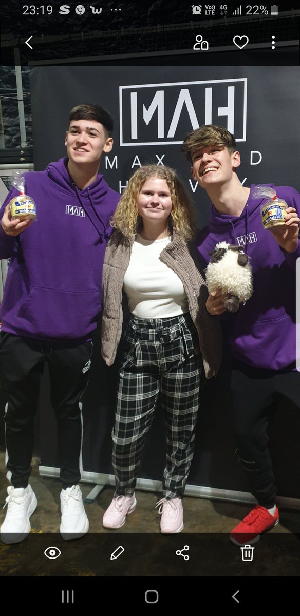 StFlorenceGirls's tweet photo. When you take the kids to see @maxandharvey only @TanYCastell1 welshcakes will do as a gift from Wales. Fantastic night, what lovely boys Max and Harvey are 🙂 and very talented too. https://t.co/QqVLNBUyBT