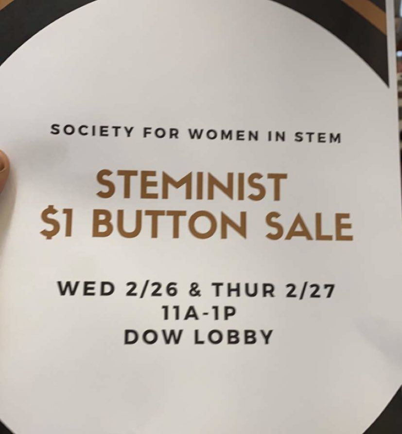 SWISTEM_CMU's tweet photo. 🟣DON’T MISS OUR BUTTON SALE THIS WED &amp; THURS 11-1pm! 🟣 https://t.co/EAsmpPzqNF
