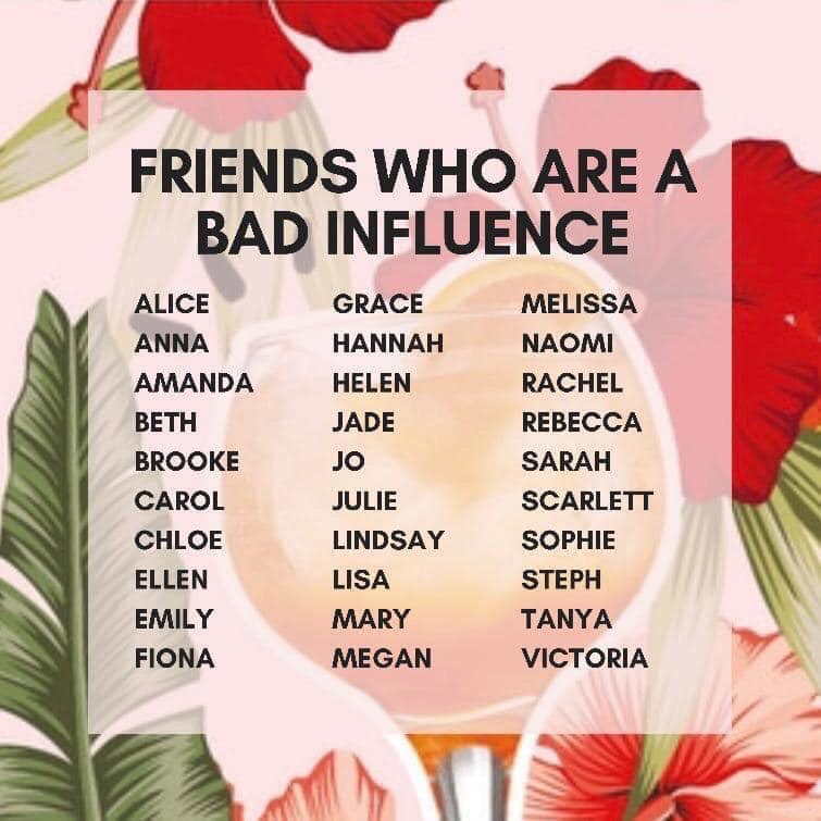 @ the culprit 😱 #BadInfluence