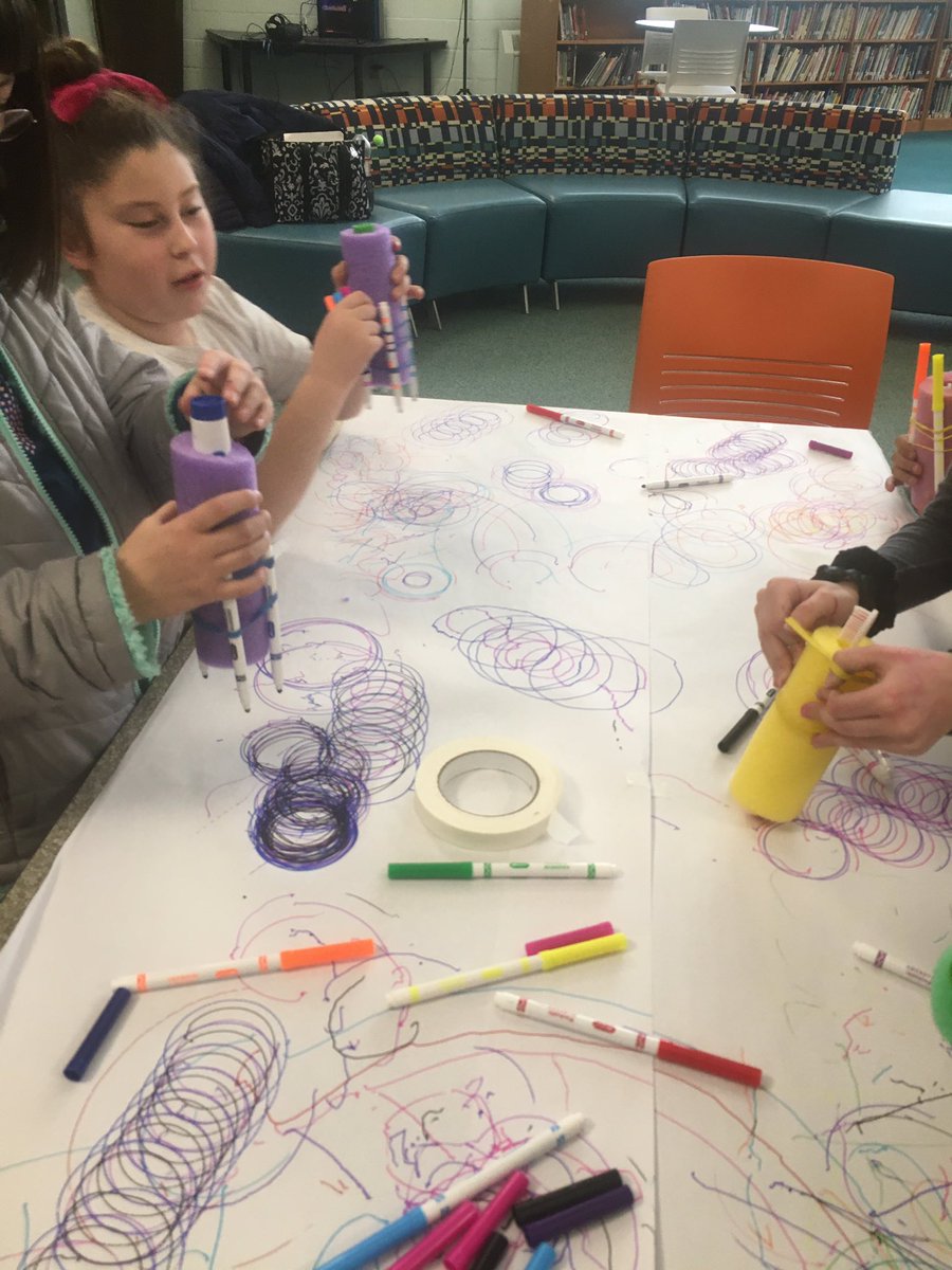 Mrs_Porter8's tweet photo. Artbots #STEMforSuccess @WeAreMPSD https://t.co/D92YHbAgik