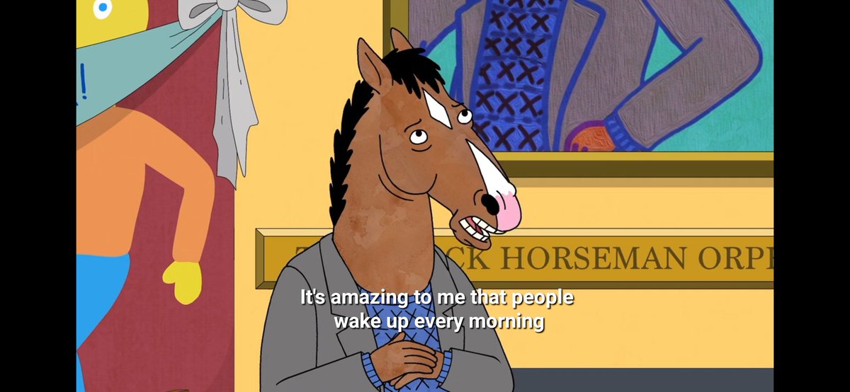 itz__guru's tweet photo. I think bojack horseman is going to be my  one of the most favourite series of all time😍
#BoJackHorseman https://t.co/nqui2XIJuT
