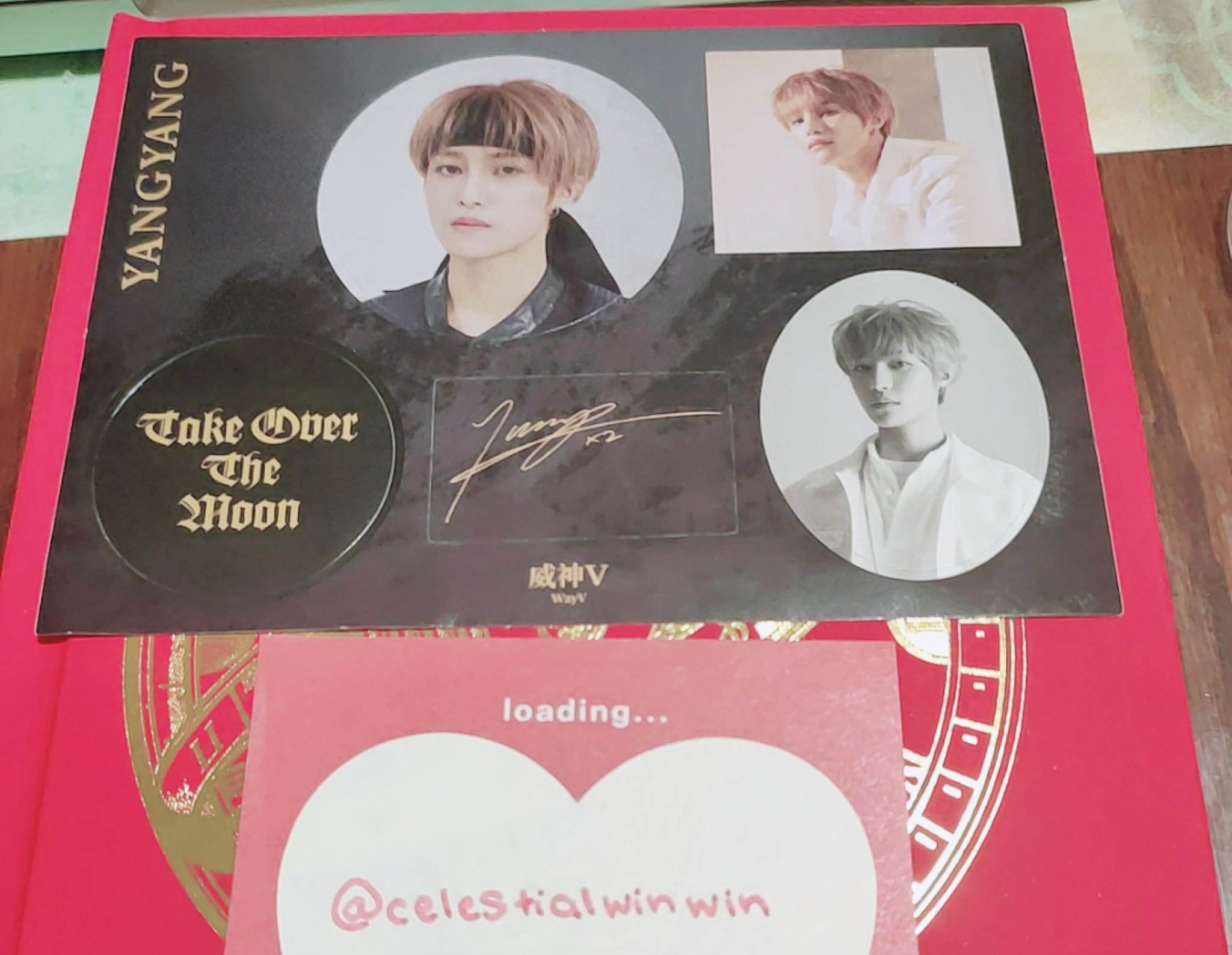 WayV Take Over The Moon Official Photocard (Thai Version
