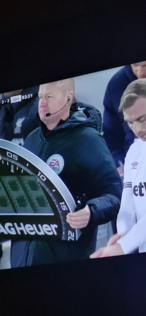 Phil Mitchell 4th official

Up the reds