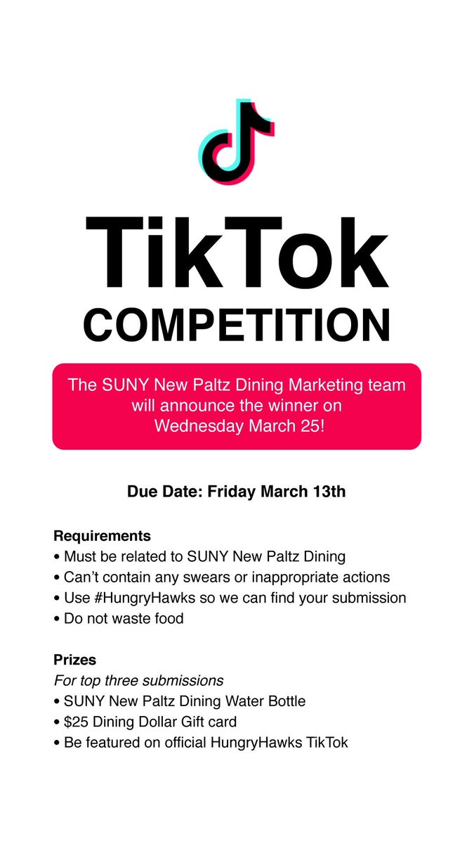 You ever download TikTok as a joke but then you actually start watching them for entertainment and you know the references then you start making your own? ... No? We totally haven’t either... SEND US YOUR NP DINING TIKTOKS!!